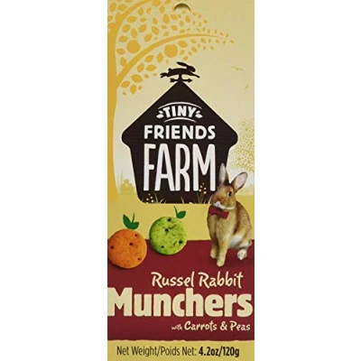 Image of Supreme Petfoods Russel Rabbit Munchers with Carrot and Pea, Pack of 8 x 120g