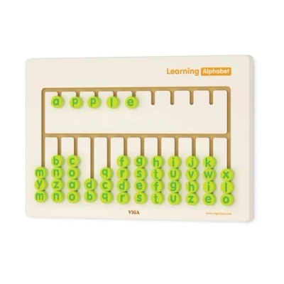 Image of VIGA 50674 Learning Alphabet Wall Game
