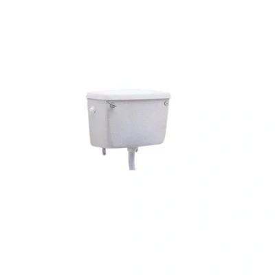 Image of Twyford Classic exposed cistern, single flush, bottom water supply connection, with lever CC2641WH