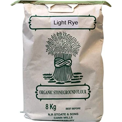 Image of Stoates Stoneground Organic Light Rye Bread Making Flour (8kg)