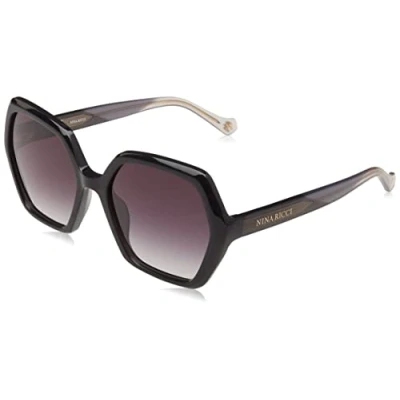 Image of Sunglasses Nina ricci Snr356 col. 06a5 Donna Geometrica Grigio