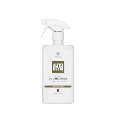 Image of Autoglym Rapid Ceramic Spray Ultra Hydrophobic, 500ml Tropical Scented Coating Car Wax For Superior Paintwork Protection