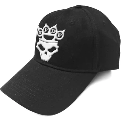 Image of Five Finger Death Punch Baseball Cap Knuckles Band Logo Official Black Strapback One Size