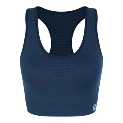 Image of Dare 2b Womens Dont Sweat It II Sports Bra Moonlight Denim, Size: M