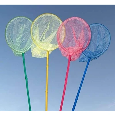 Image of Unibos 4x FISHING Landing NET 20cm Scoop Bamboo Handle Pond Sea Lake Fish *WITH EVERY ORDER YOU WILL GET 1 FREE*