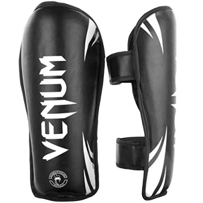 Image of Venum, Challenger Shin Guards, Men&#039;s, L/XL, Black