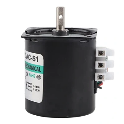 Image of AC Motors Permanent Magnet Synchronous Gear Motor CW/CCW 68KTYZ 220V for DIY Generator (20RPM)