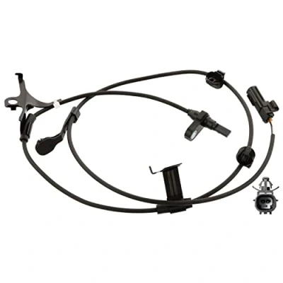 Image of 8954252090 ABS Sensor BLUE PRINT ADT37165 Front Axle Right 1114mm TOYOTA: Yaris II Hatchback, III Vios / Saloon
