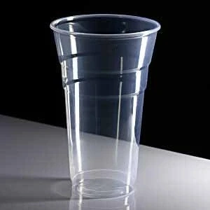 Image of Disposable Flexy Plastic Pint Glasses 20oz / 568ml (Pack of 50)