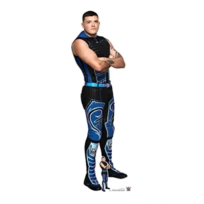 Image of SC4163 Dominik Mysterio WWE Lifesize Cardboard Cutout With Mini