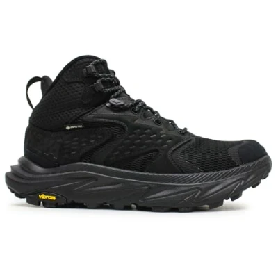 Image of HOKA Anacapa 2 MID GTX Hiking shoes, Women&#039;s, Size: 5.5, Black Leather and textile