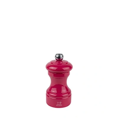 Image of PEUGEOT Bistro 10 cm Pepper Mill Classic Grind System Made with PEFC Certified Wood Lifetime Guaranteed Mechanism in France Candy Pink Colour