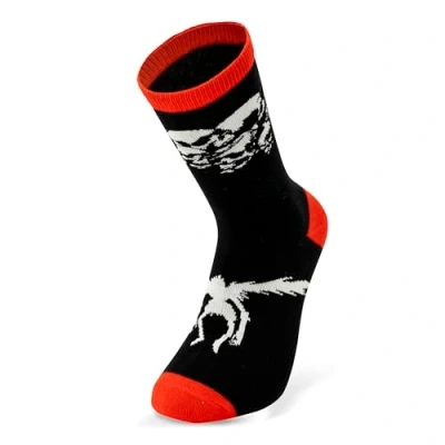 Image of ABYSTYLE DEATH NOTE Ryuk Socks, Black, One size