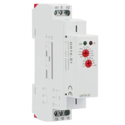 Image of Jadeshay Timer Switch AC 220V Power OFF Time Delay Relay GRT8 B1 35mm DIN Rail Mounted