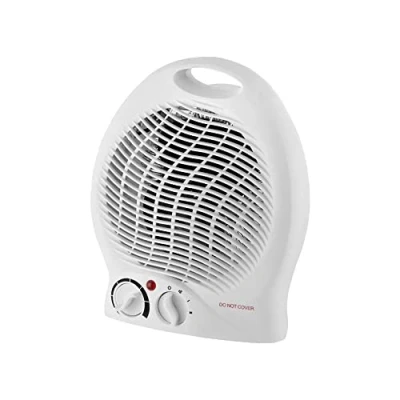 Image of PHG Home Electric Heaters Range Fan Heater Energy Efficient Stylish Low Room 2 Heat Settings and Overheat Protection (Classic Thermo Heater)