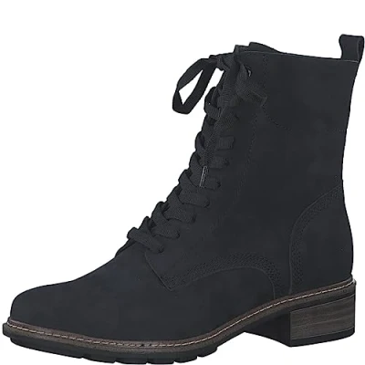 Image of Tamaris Women&#039;s 1 25101 41 Ankle Boot, Navy, 4 UK