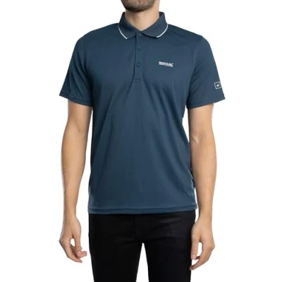Image of Regatta Maverik V T Shirt, Moon Light Denim, L