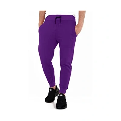 Image of GW CLASSYOUTFIT Kids Boys Girls School Fleece PE Joggers Jogging Tracksuit Bottoms 3 14 Years (7 8 Years, Purple)