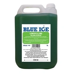 Image of Blue Ice Slush Mix Lemon &amp; Lime Flavour 5Ltr