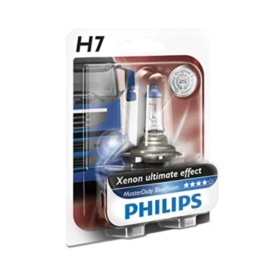 Image of 11077651 Light Bulbs PHILIPS MasterDuty BlueVision 13972MDBVB1 H7 24V 70W PX26d VOLVO: FH II, MAN: TGA, TGX, TGM, DAF: LF 45
