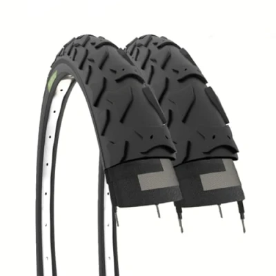 Image of 2 Tyres 16 x 1.95 Pocket 50 305 Black MTB Bike Mountain for Children/Girl