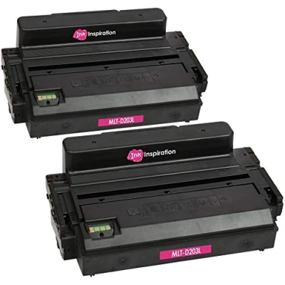 Image of 2 Compatible Laser Toner Cartridges for Samsung MLT D203L ProXpress SL M3320 M3320ND M3370 M3370FD M3370FW M3820 M3820NDW M3870 M3870FD M3870FW M4020 M4020ND M4020NX M4020D M4070 M4070FR 5,000 Pages