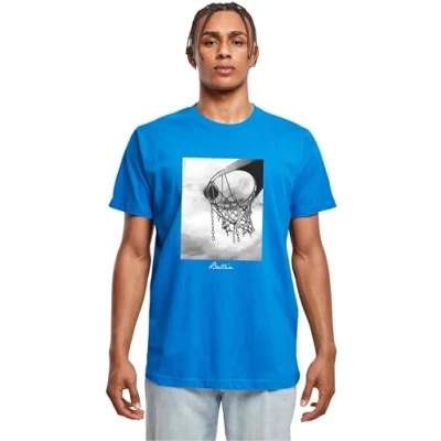 Image of Mister Tee Men&#039;s MT1185 Ballin 2.0 T Shirt, Cobalt Blue, S