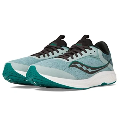 Image of Saucony Men&#039;s Freedom 5 Running Shoe, Slate/Black, 10