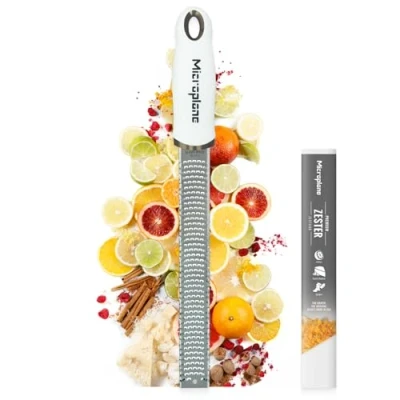 Image of Microplane Grater Premium Classic Fine White