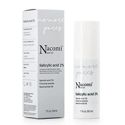 Image of NACOMI Salicylic Acid serum 2% 30 ml de accumulates and Narrows pores, removes Dead Cells from The Skin Surface