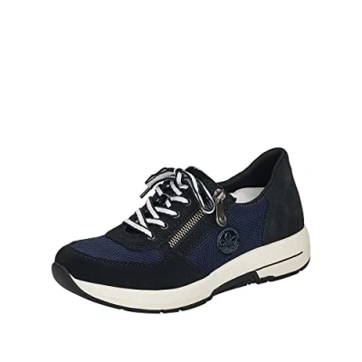 Image of Rieker Women&#039;s N8451 Sneaker, Blau, 3.5 UK