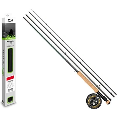 Image of DAIWA S4 Fly Fishing Combo 10&#039; / #7/7/8 Reel WF7F DTF10074 #7/8