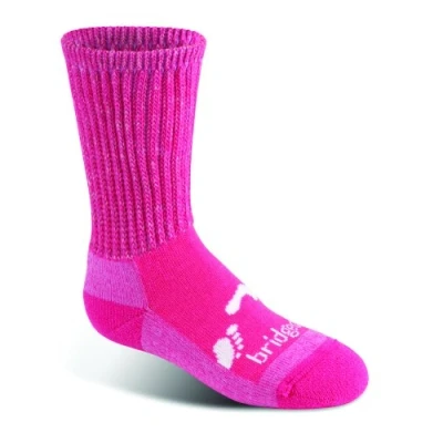 Image of Bridgedale Woolfusion Trekker Junior Sock Pink, 1 to 3