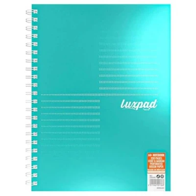 Image of Silvine Luxpad Metallic A4 FSC Wirebound Notebook Lined (200 Pages)