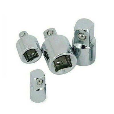 Image of 4PC Ratchet Socket Adapter Reducer Converter Set Tool KIT 1/4&quot; 3/8&quot; 1/2&quot; New