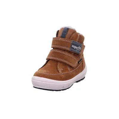 Image of Superfit Groovy Gore Tex with Warm Lining Snow Boots, Brown/Blue 3010, 3 UK Child
