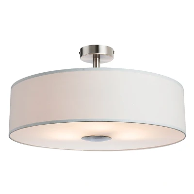 Image of Madison 3 Light Semi Flush Cream, E27