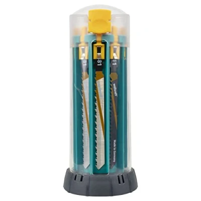 Image of wolfcraft Jigsaw Blade Set 10 Pcs., T shank I 3559000 The starter box for all DIY enthusiasts