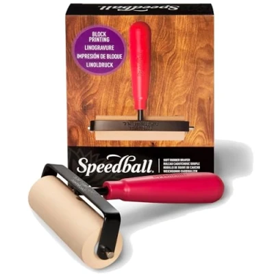Image of Deluxe Soft Rubber Brayer 4 Inch