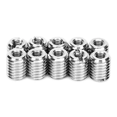 Image of Self Tapping Thread Insert, Reducing Nut 10Pcs Stainless Steel