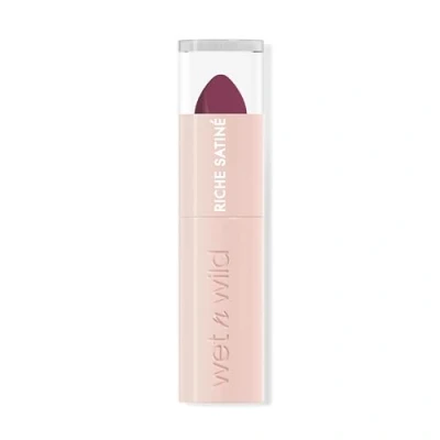Image of Wet n Wild, Megalast Lipstick, Long lasting Lipstick with Shine Finish, Hydrating Non drying Formula, Richly pigmented Velvety Texture, Enriched Vitamin E &amp; Argan Oil, Berried Life