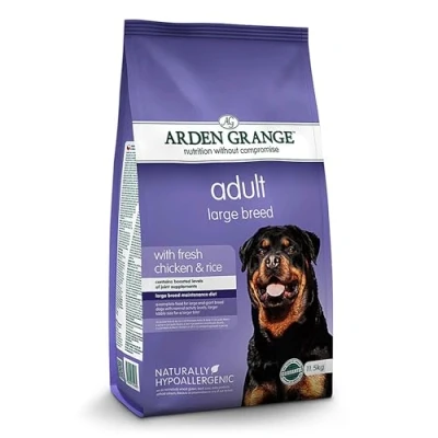 Image of Arden Grange Adult Large Breed Dry Dog Food with Fresh Chicken and Rice, 11.5kg