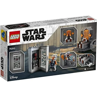 Image of LEGO Star Wars Duel on Mandalore 75310 Awesome Toy Building Kit Featuring Ahsoka Tano and Darth Maul; New 2021 (147 Pieces)