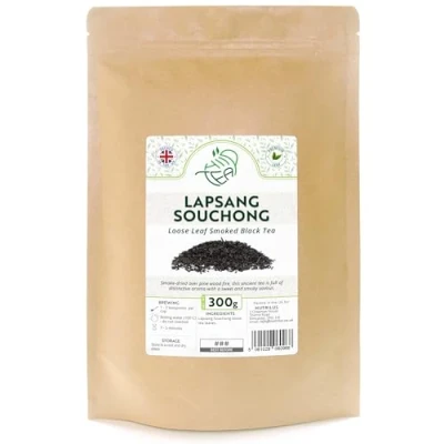 Image of Lapsang Souchong Smoked Premium Black Loose Leaf Tea (300g)