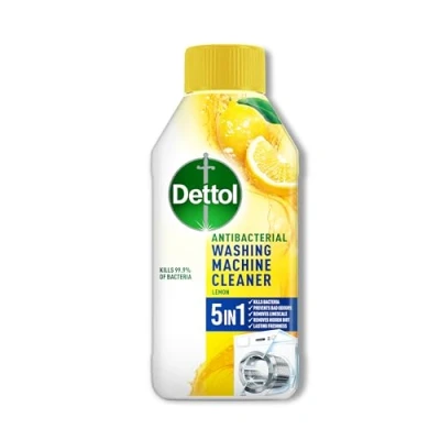 Image of Dettol Washing Machine Cleaner ,Citrus 250ml, Deep Clean, Antibacterial Cleaner, Drum Laundry, Prevents Odours, Kills 99.99% of Germs