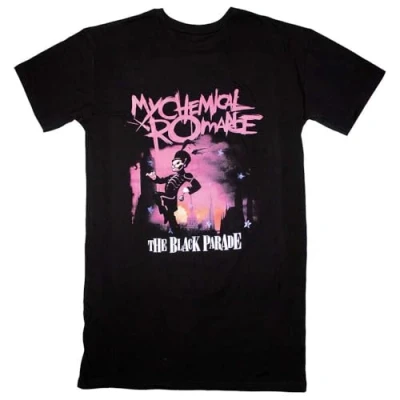 Image of Rock Off officially licensed products My Chemical Romance Black Parade March T Shirt Dress M