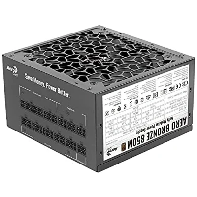 Image of Aerocool Aero Bronze 850M power supply unit 850 W 20+4 pin ATX Black