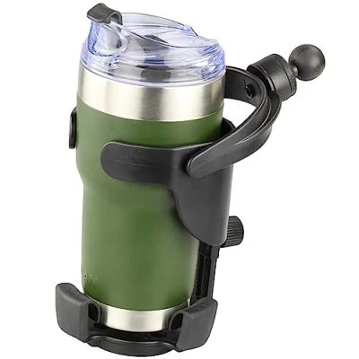 Image of RAM MOUNTS RAP B 417BU Level Cup XL 32oz Drink Holder with Ball Size 1&quot;