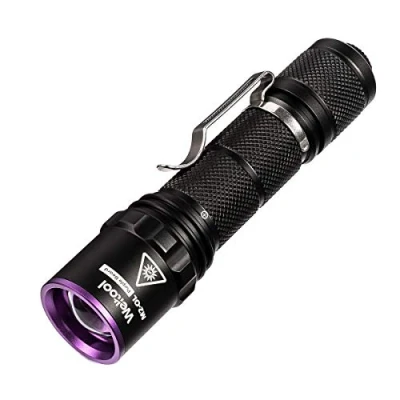 Image of Weltool M2 OL UV Torch,365nm LED Ultraviolet Torch for Glue Curing,AC Leak Detector Rocks,Criminal Investigation and Mineral Glowing,Pet Urine Detectors
