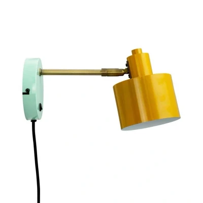 Image of Dyberg Larsen Ocean wall curry brass turquoise